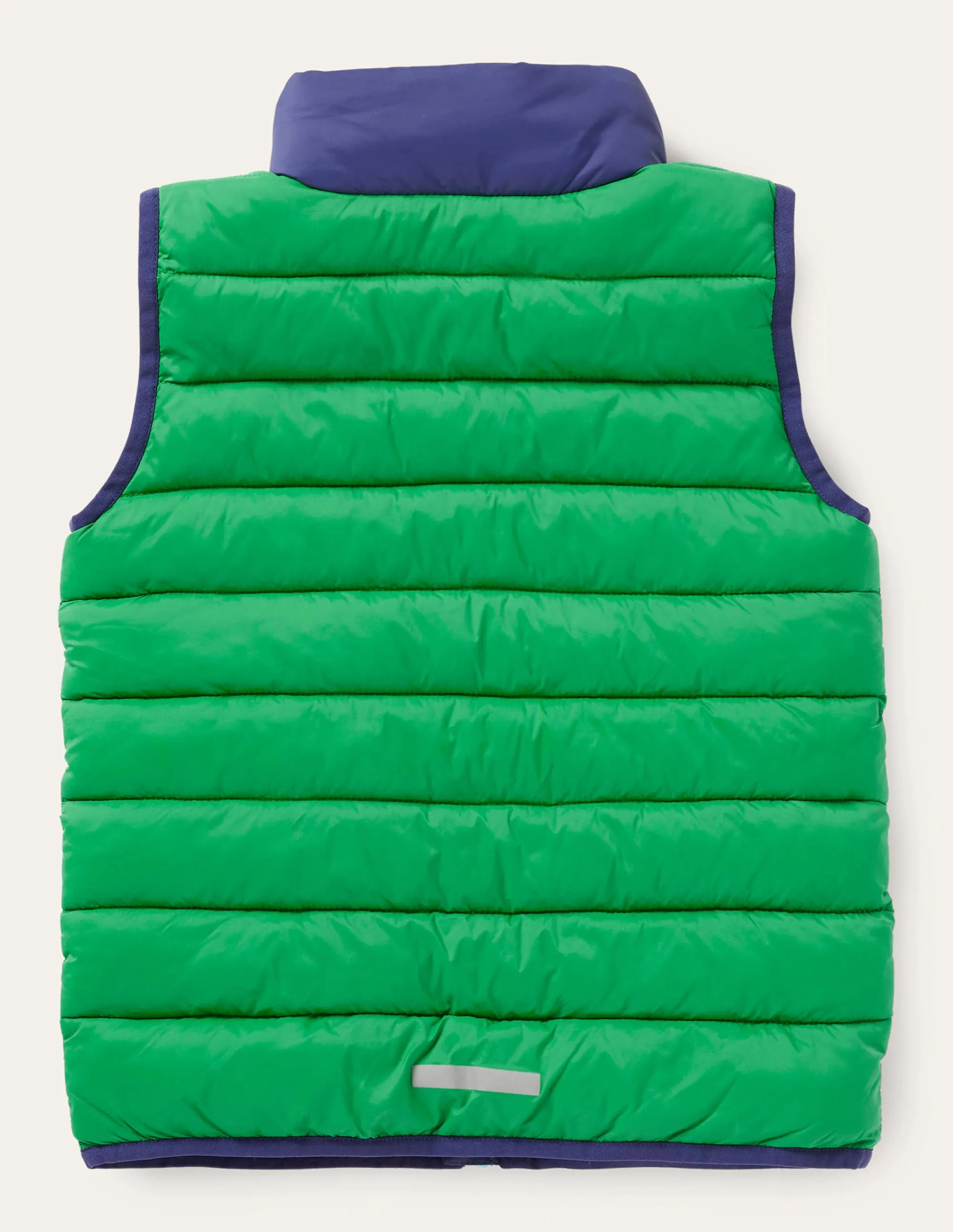 Packaway Gilet-Highland Green Multi Stripe