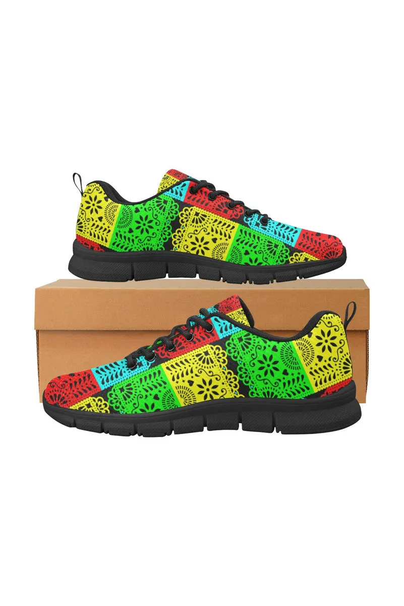 Papel Picado Women's Breathable Running Shoes (Model 055)