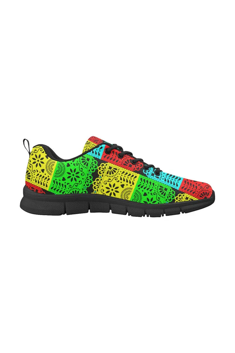 Papel Picado Women's Breathable Running Shoes (Model 055)