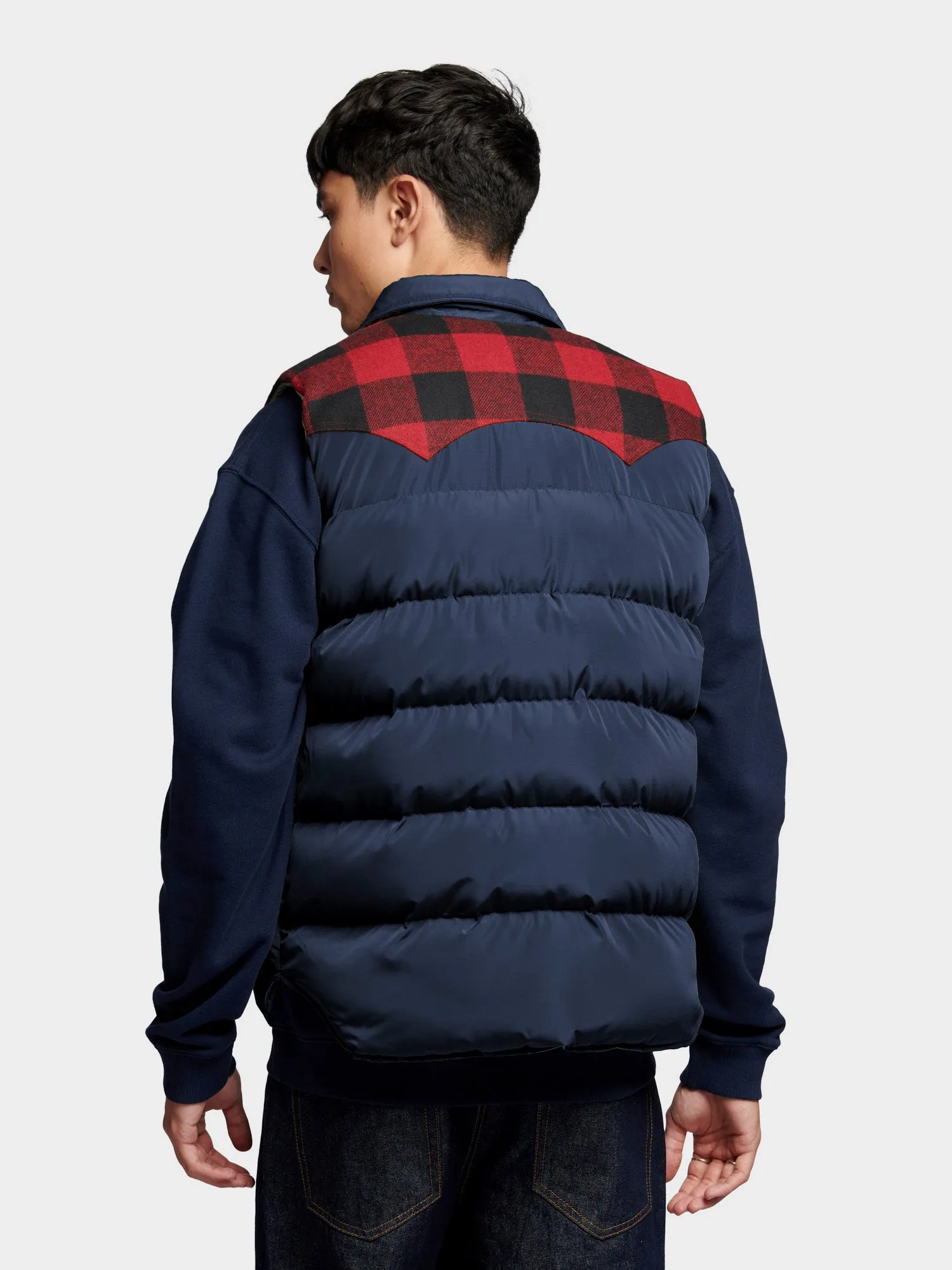 Penfield Mens Rockford Vest Navy Blue