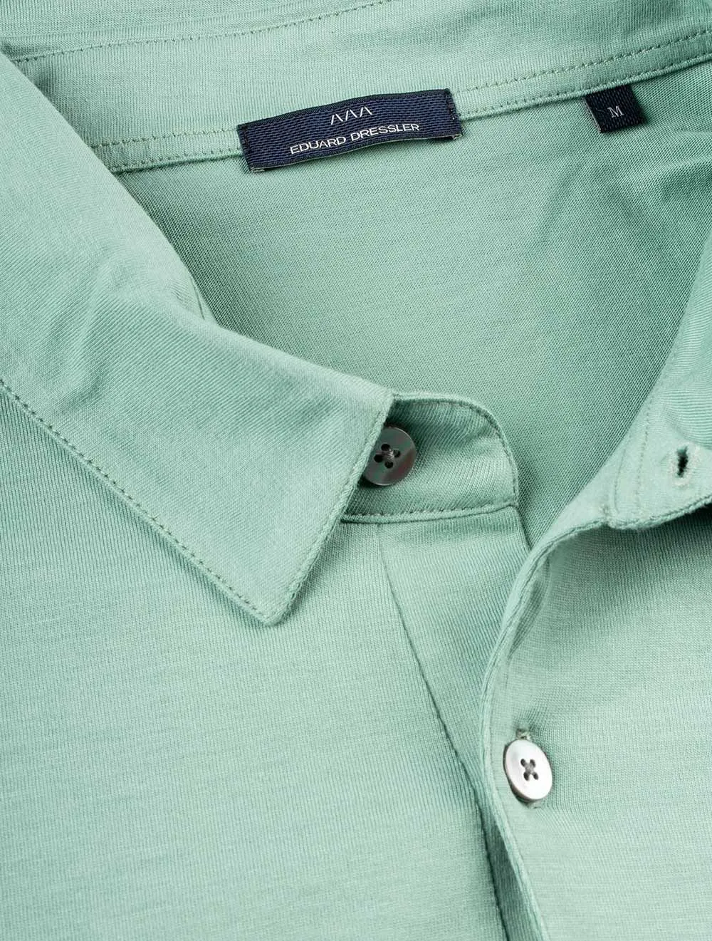 Pima Cotton Polo Shirt Green