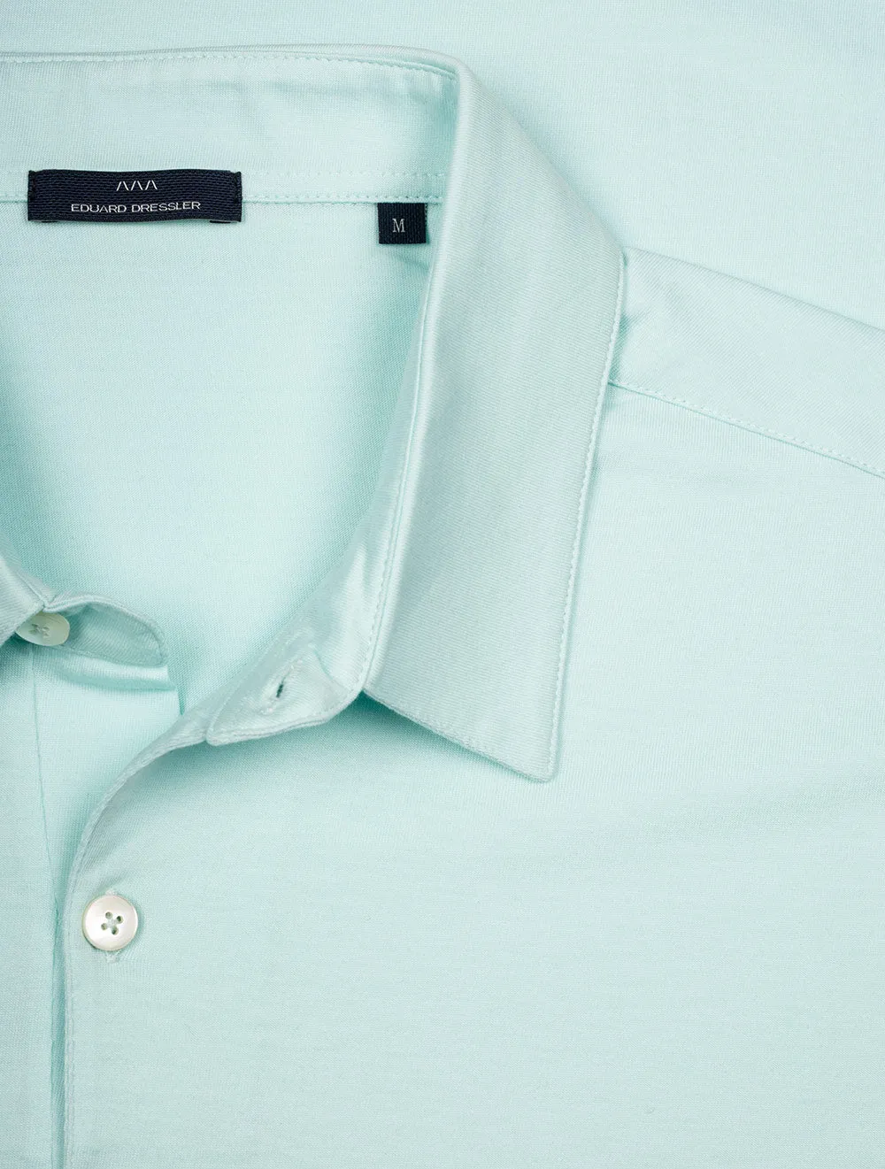 Pima Cotton Polo Shirt Mint