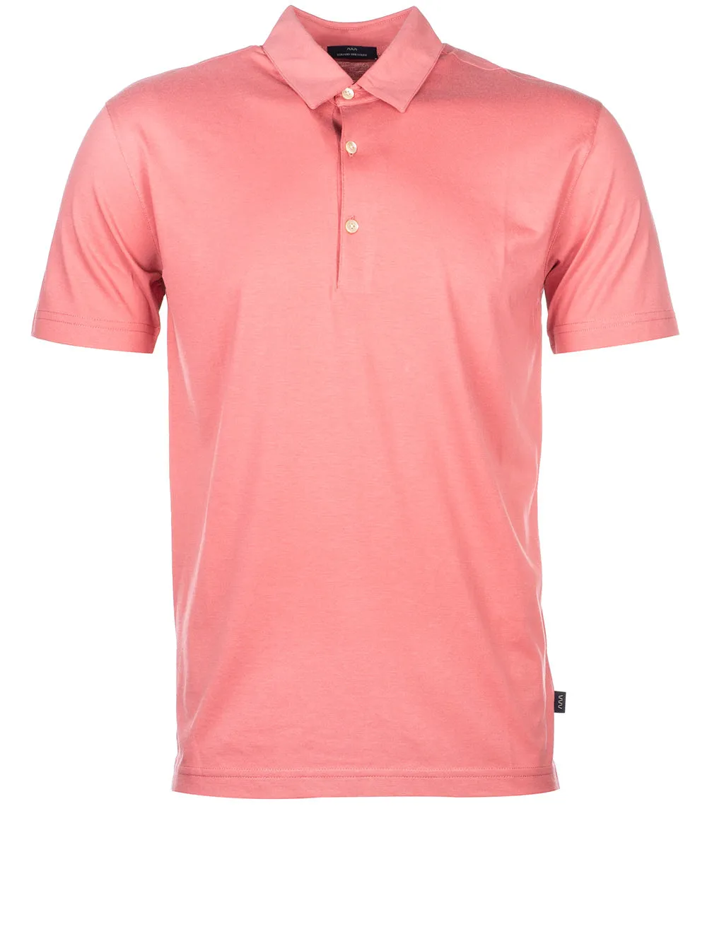 Pima Cotton Polo Shirt Pink