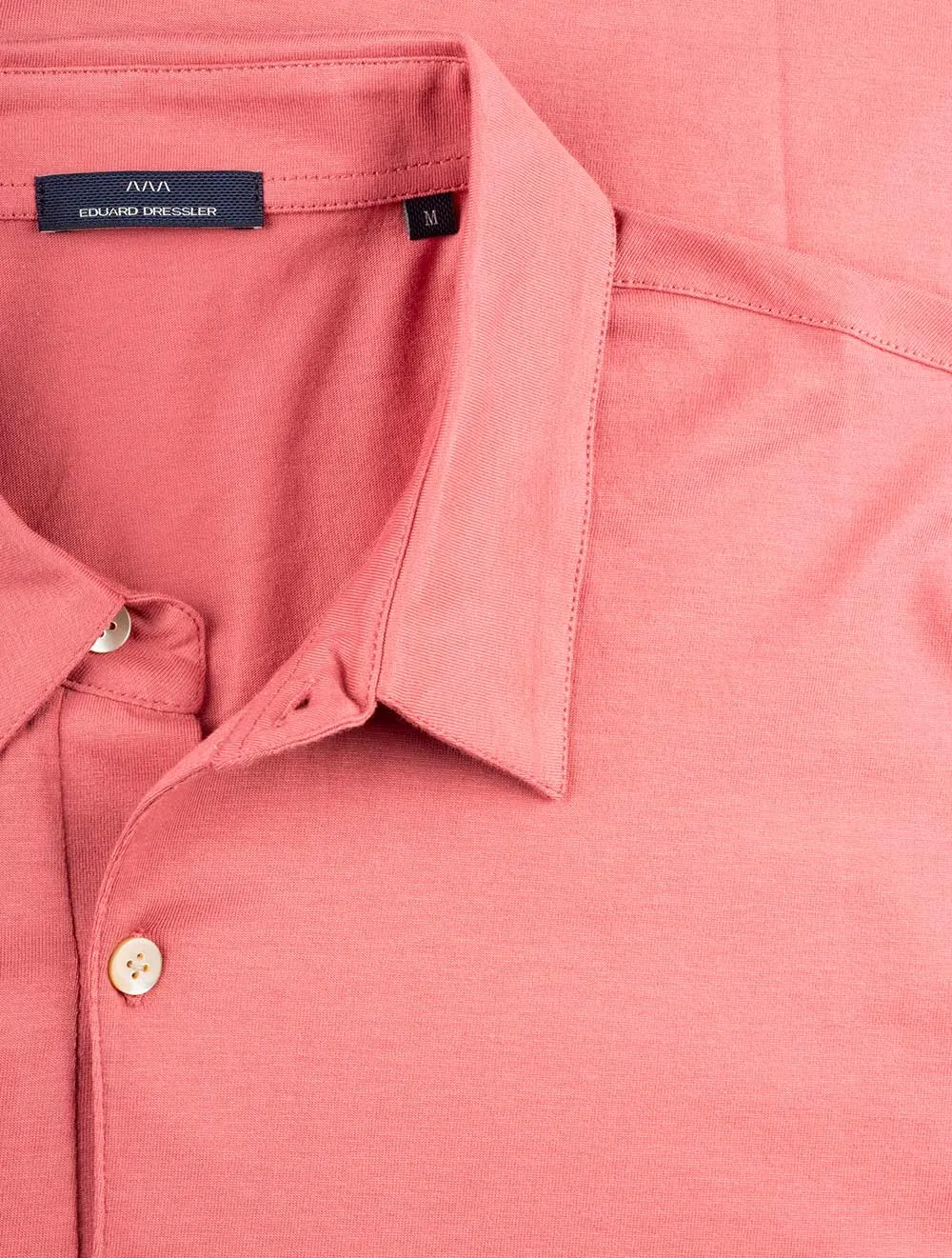 Pima Cotton Polo Shirt Pink