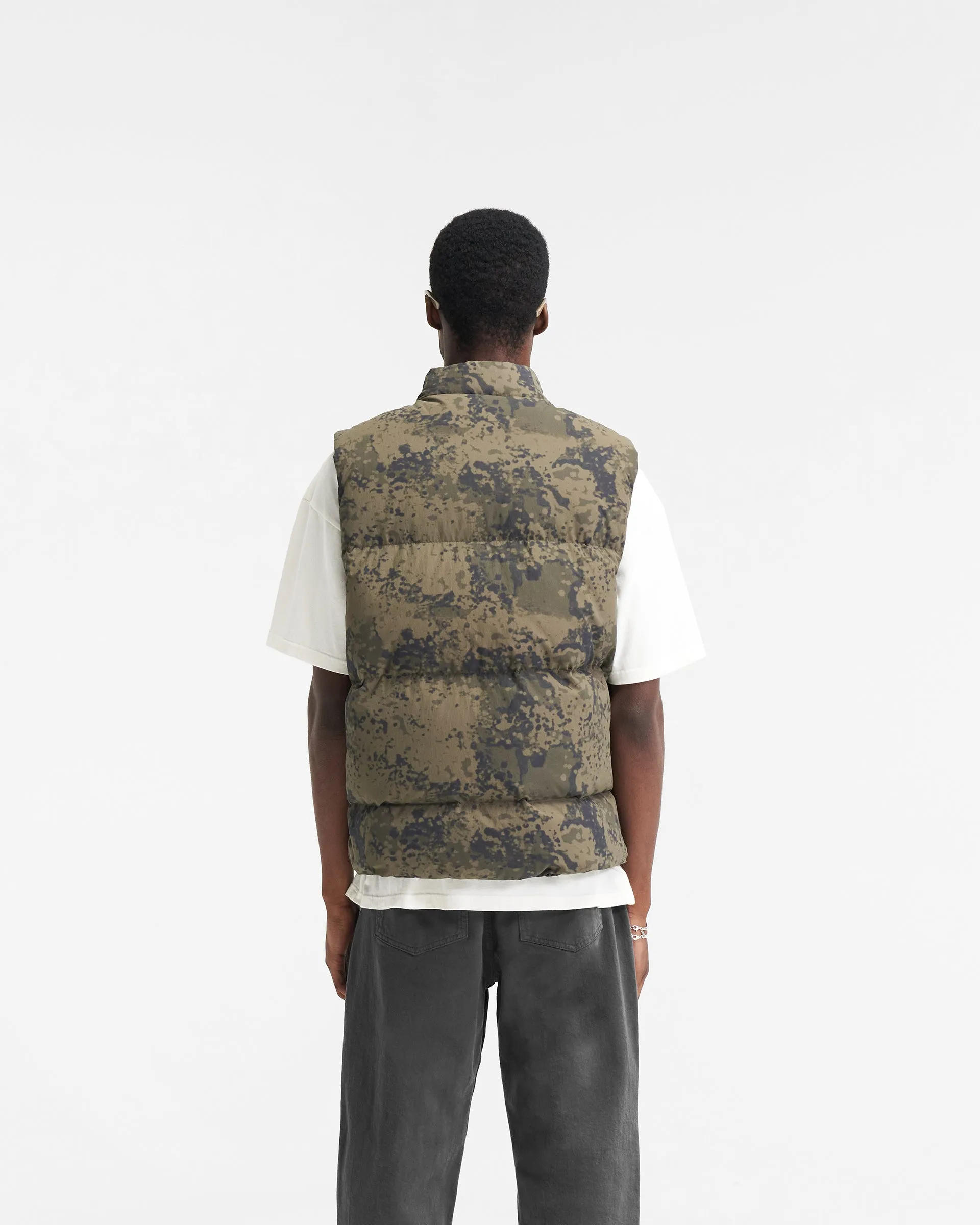 Puffer Gilet - Camo