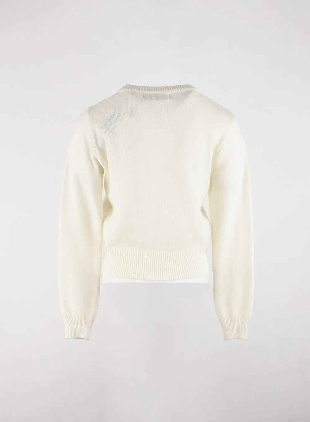 Round Neck Crop Knit Sweater OD326