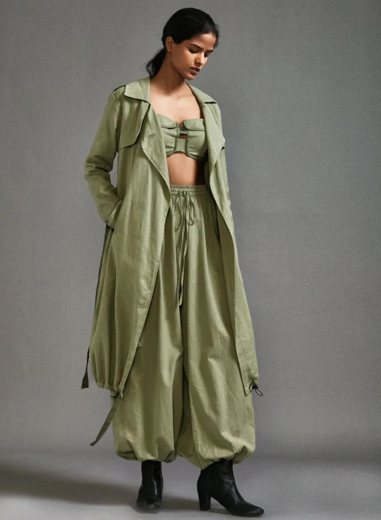 Safari Cargo Trench Set