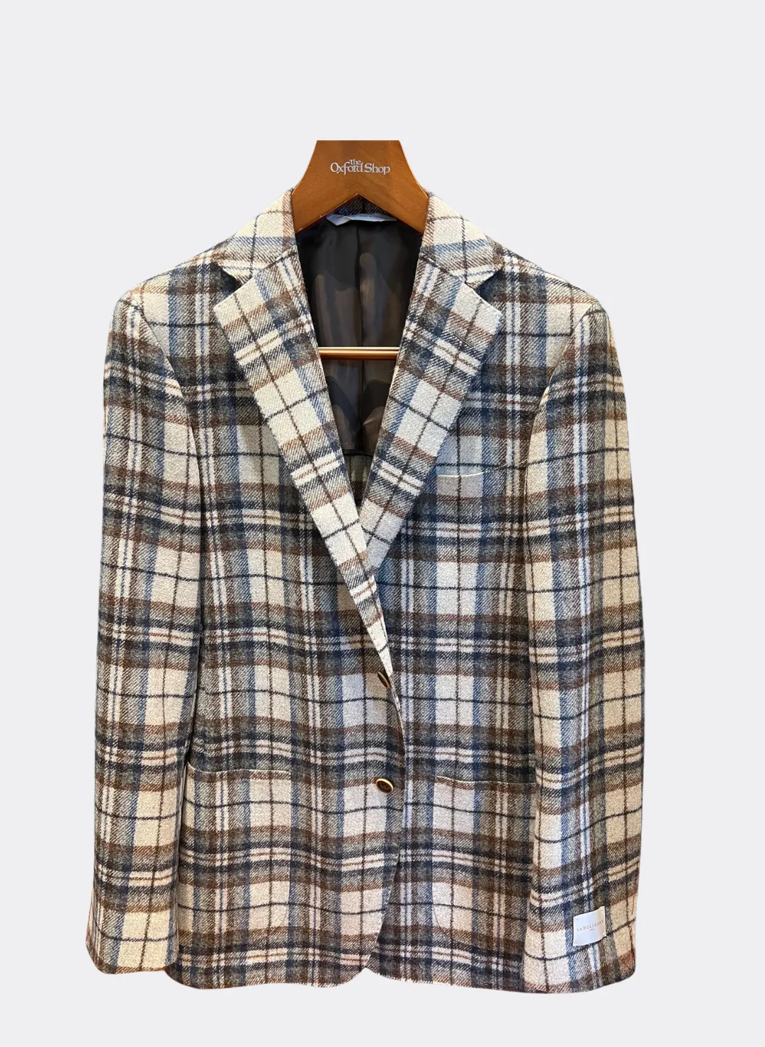 Samuelsohn Horse Blanket Plaid Sport Coat