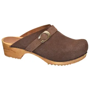 Sanita Hedi Womens Clog In Antique Brown