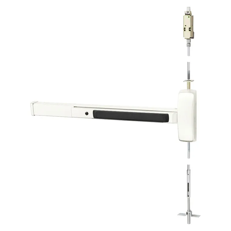 Sargent AD8610J-42 Concealed Vertical Rod Exit Device, Exit Only, Multi-Function, For 1 3/4" Tk Aluminum Doors, 37-42" Dr Width, 84" up to 96" Door Ht