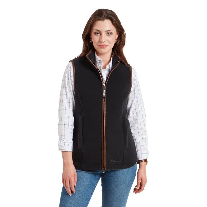 Schoffel Ladies Lyndon Fleece Gilet - Gunmetal