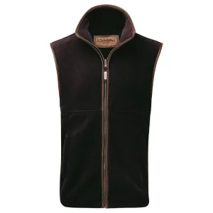 Schoffel Oakham Fleece Gilet - Aubergine