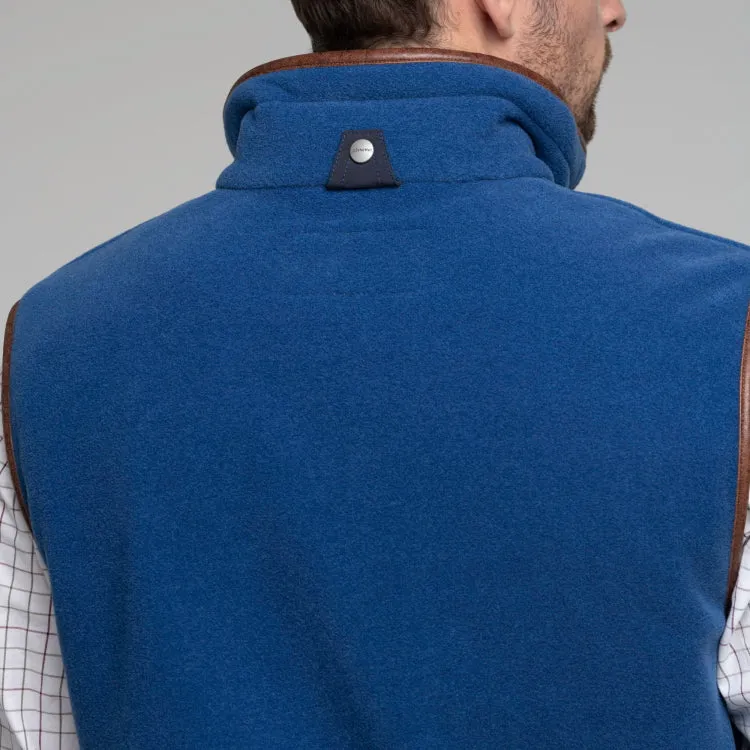 Schoffel Oakham Fleece Gilet - Cobalt