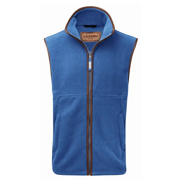 Schoffel Oakham Fleece Gilet - Cobalt