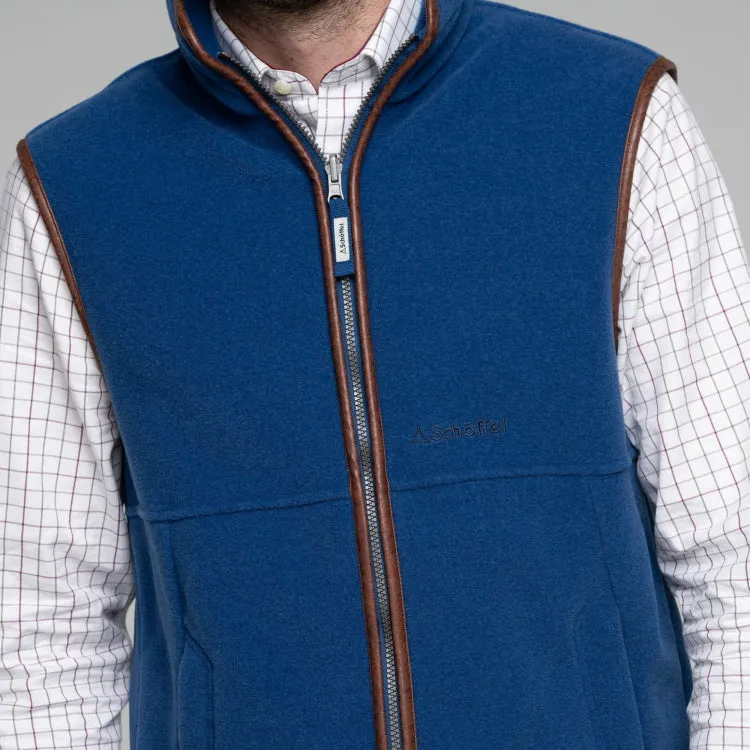 Schoffel Oakham Fleece Gilet - Cobalt