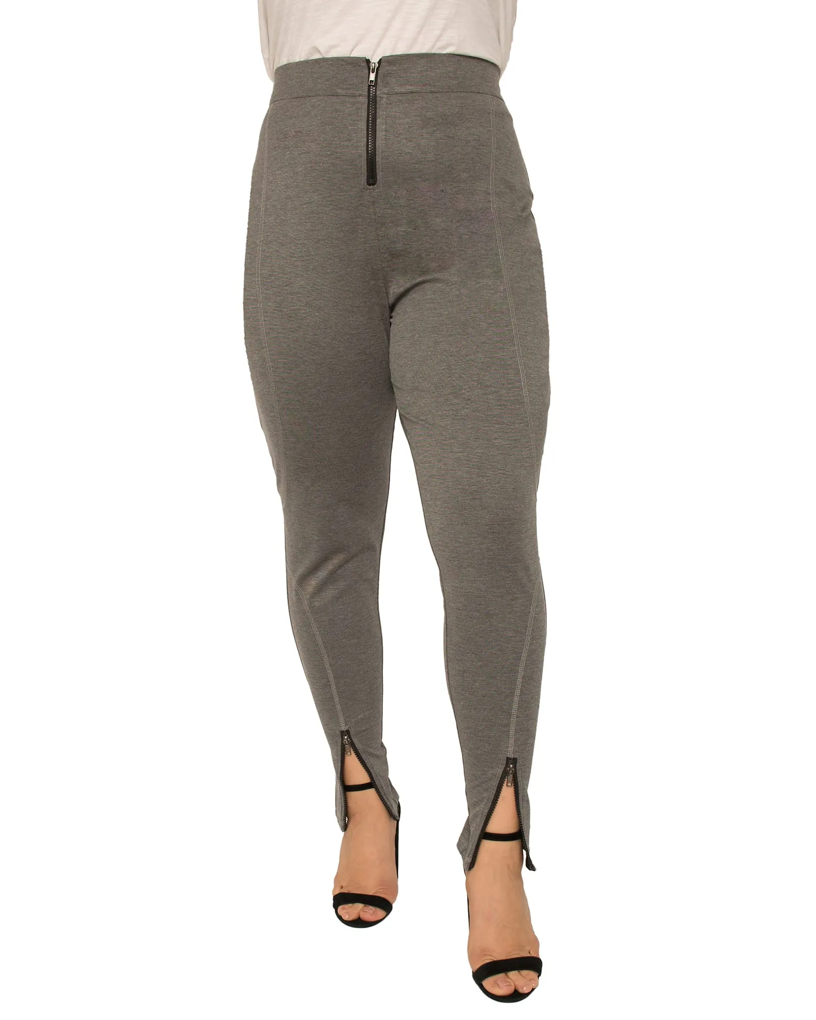 Selena High Rise Legging | DARKGREY