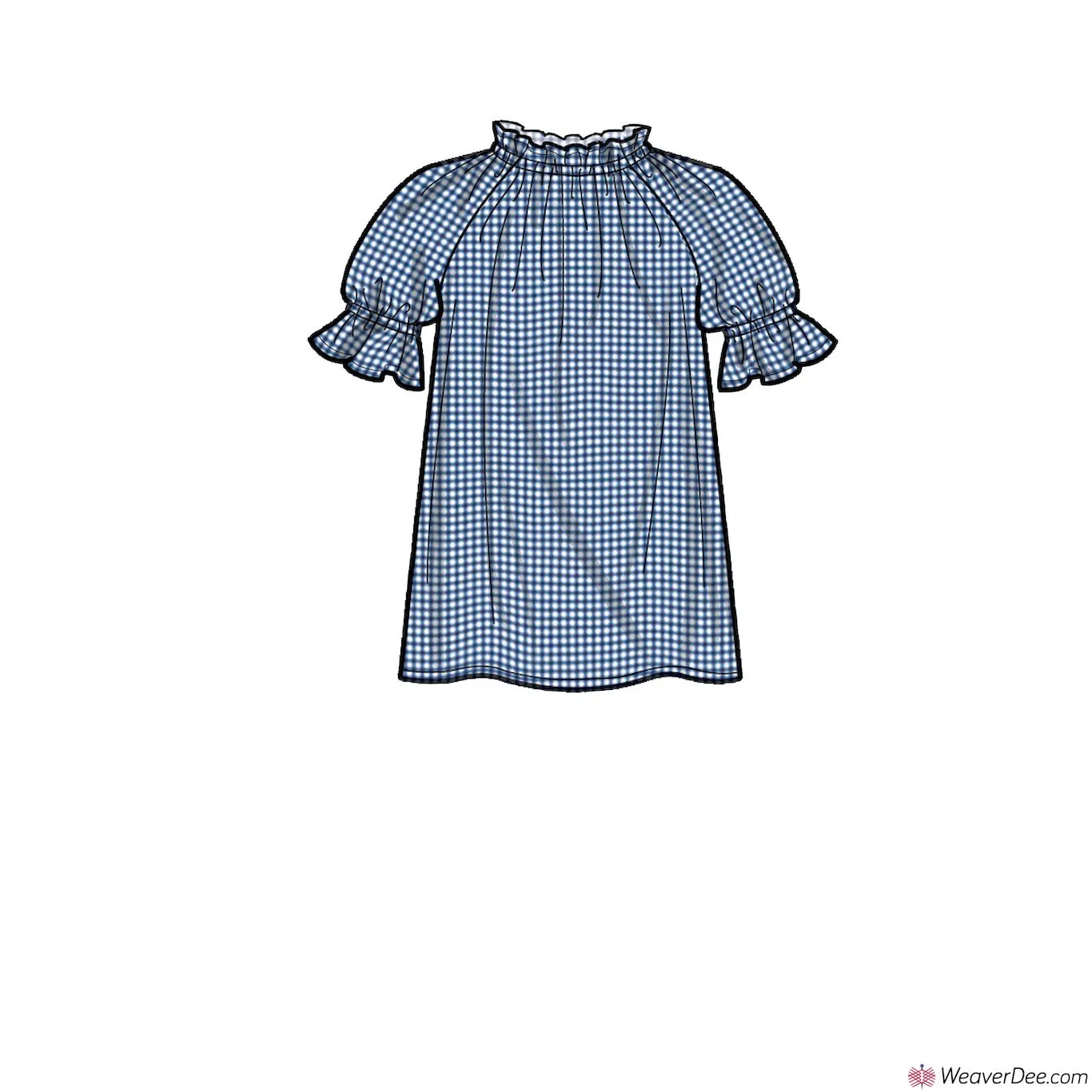 Simplicity Pattern S9393 Children's Dress, Tunic, Top & Trousers