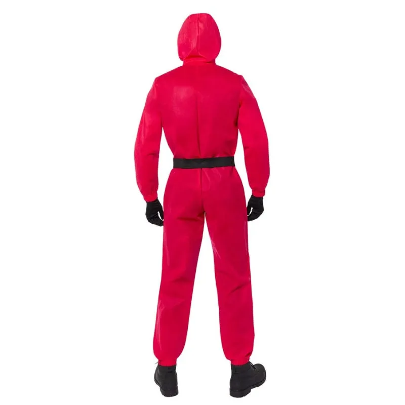 Squid Game Guard Jumpsuit Adult Costume