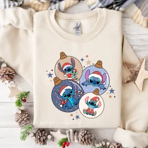 Stitch Ornaments Sweatshirt