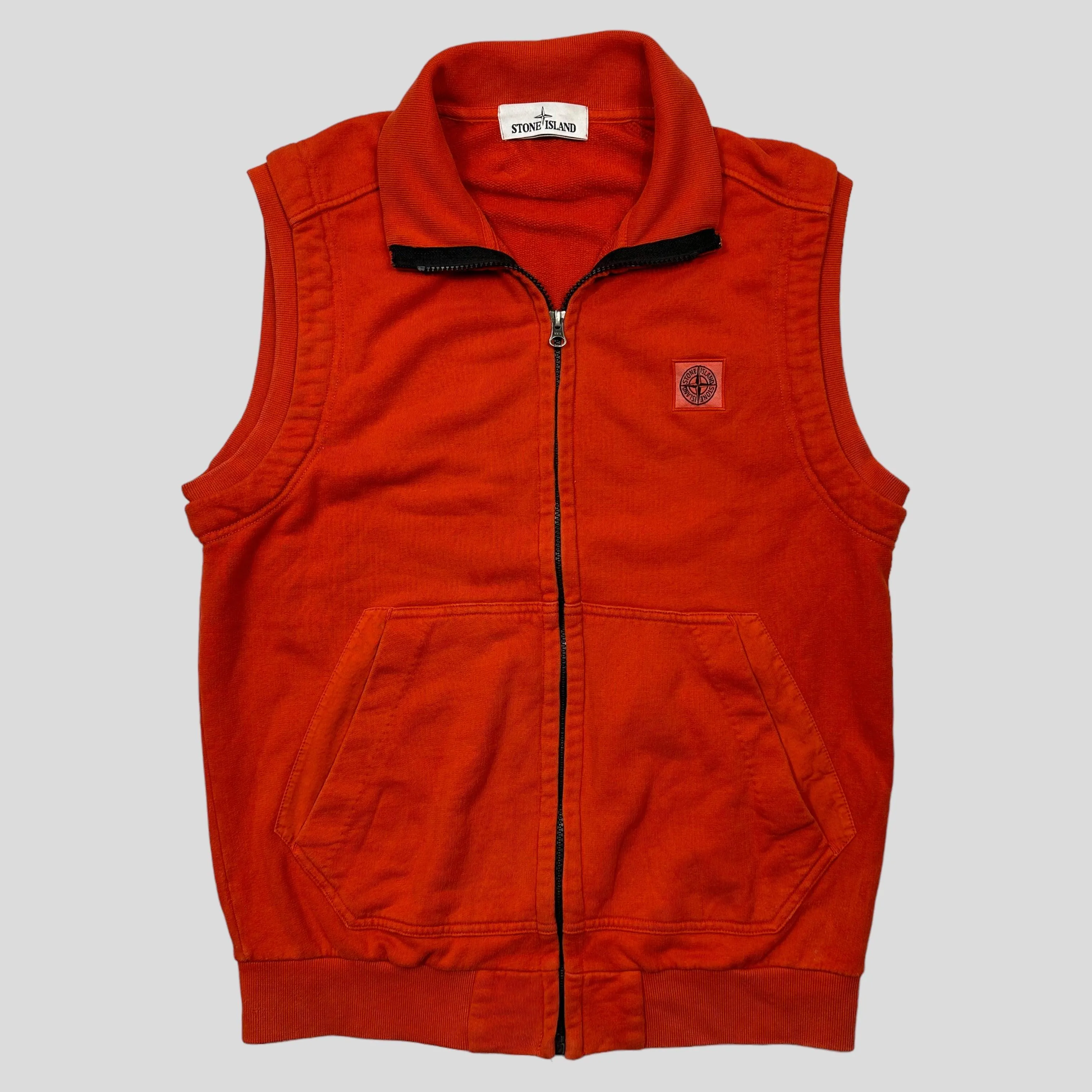 Stone Island Compass Cotton Gilet - M