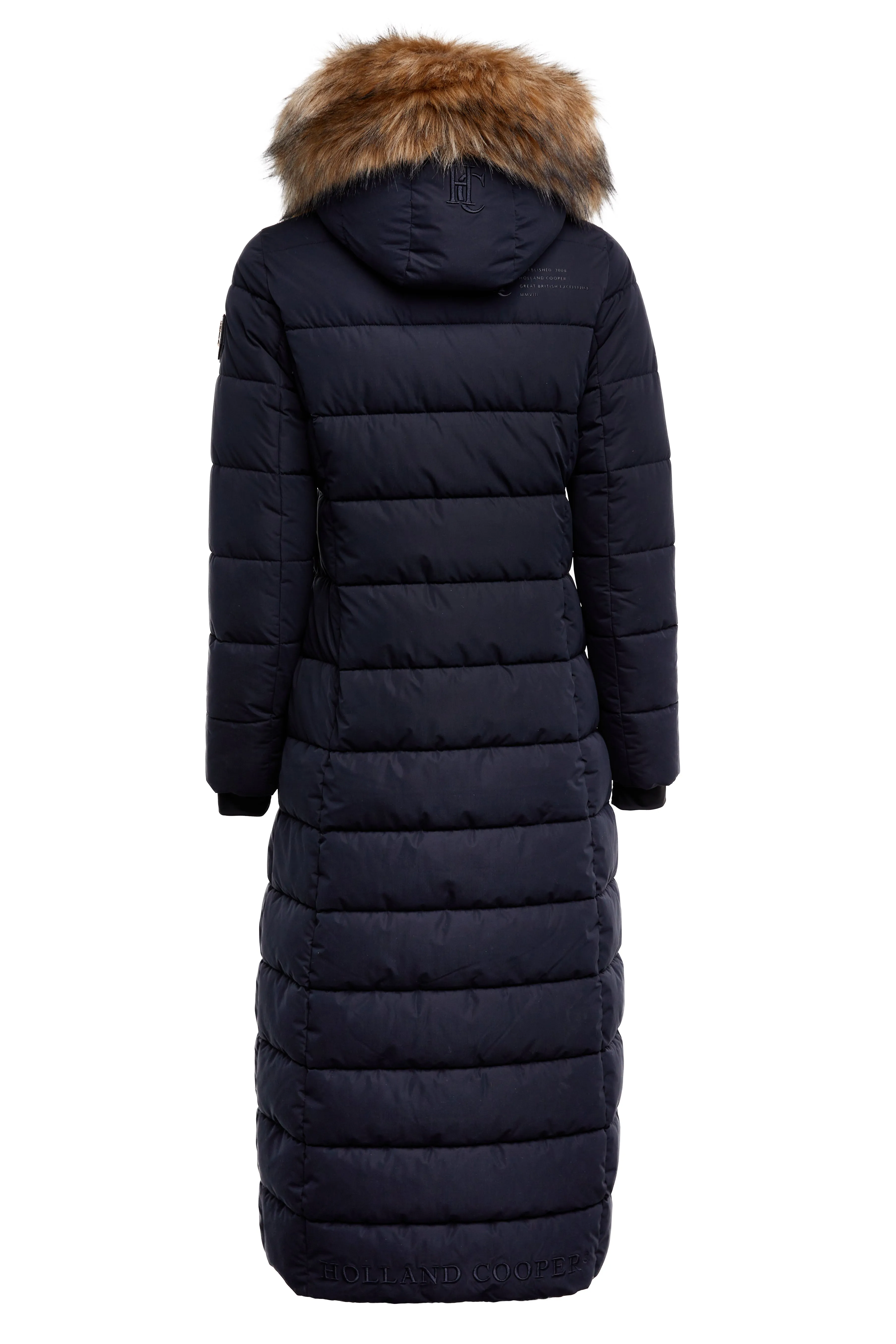 Stoneleigh Longline Coat (Ink Navy)