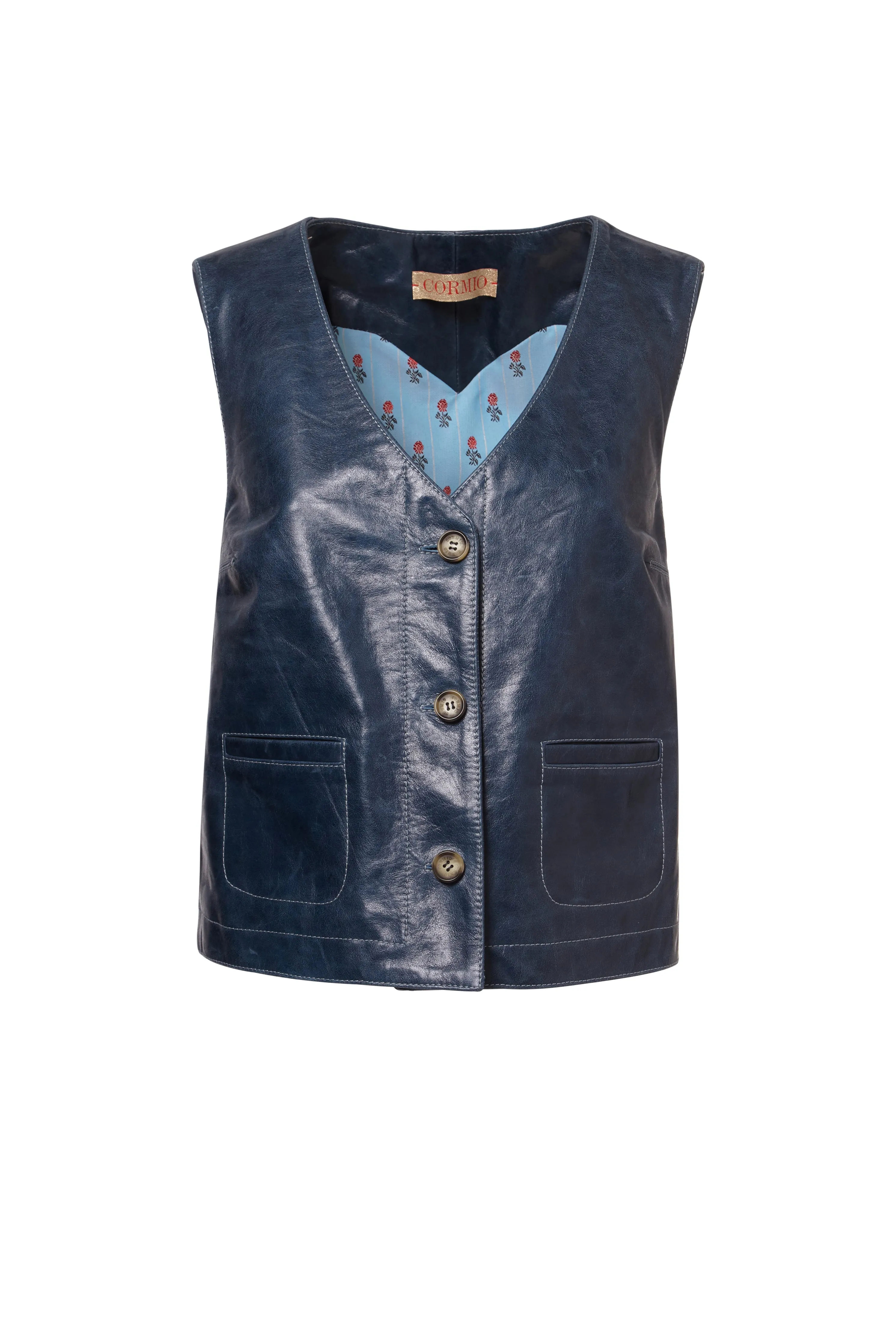 Tandi Leather Gilet