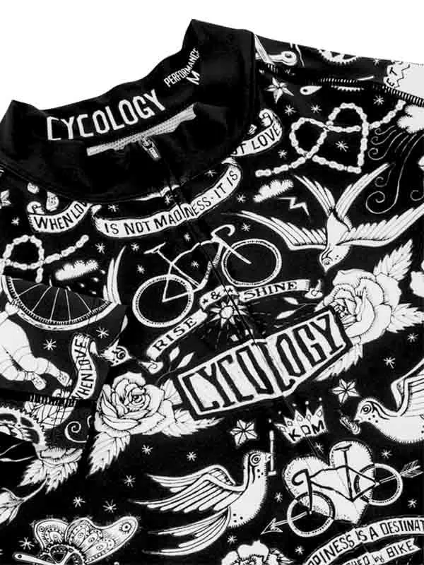 Velo Tattoo Lightweight Long Sleeve Summer Jersey長袖夏ジャージ