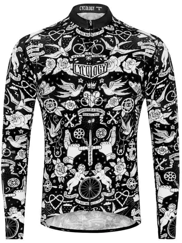 Velo Tattoo Lightweight Long Sleeve Summer Jersey長袖夏ジャージ