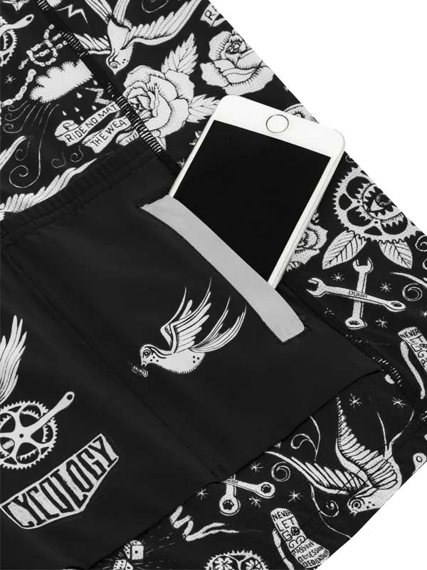 Velo Tattoo Lightweight Long Sleeve Summer Jersey長袖夏ジャージ