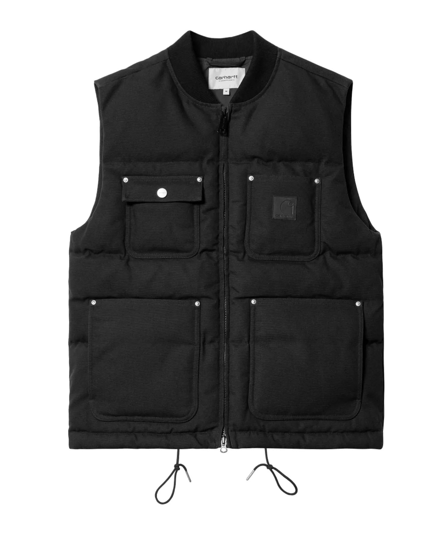 Vest man I033894 89XX RAYLEY VEST BLACK CARHARTT WIP