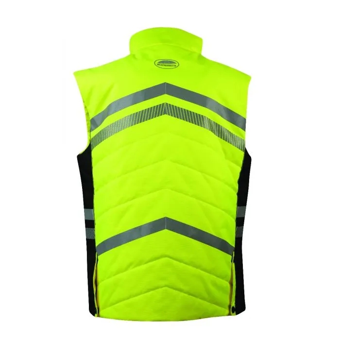 WeatherBeeta Hi Vis Reflective Quilted Gilet