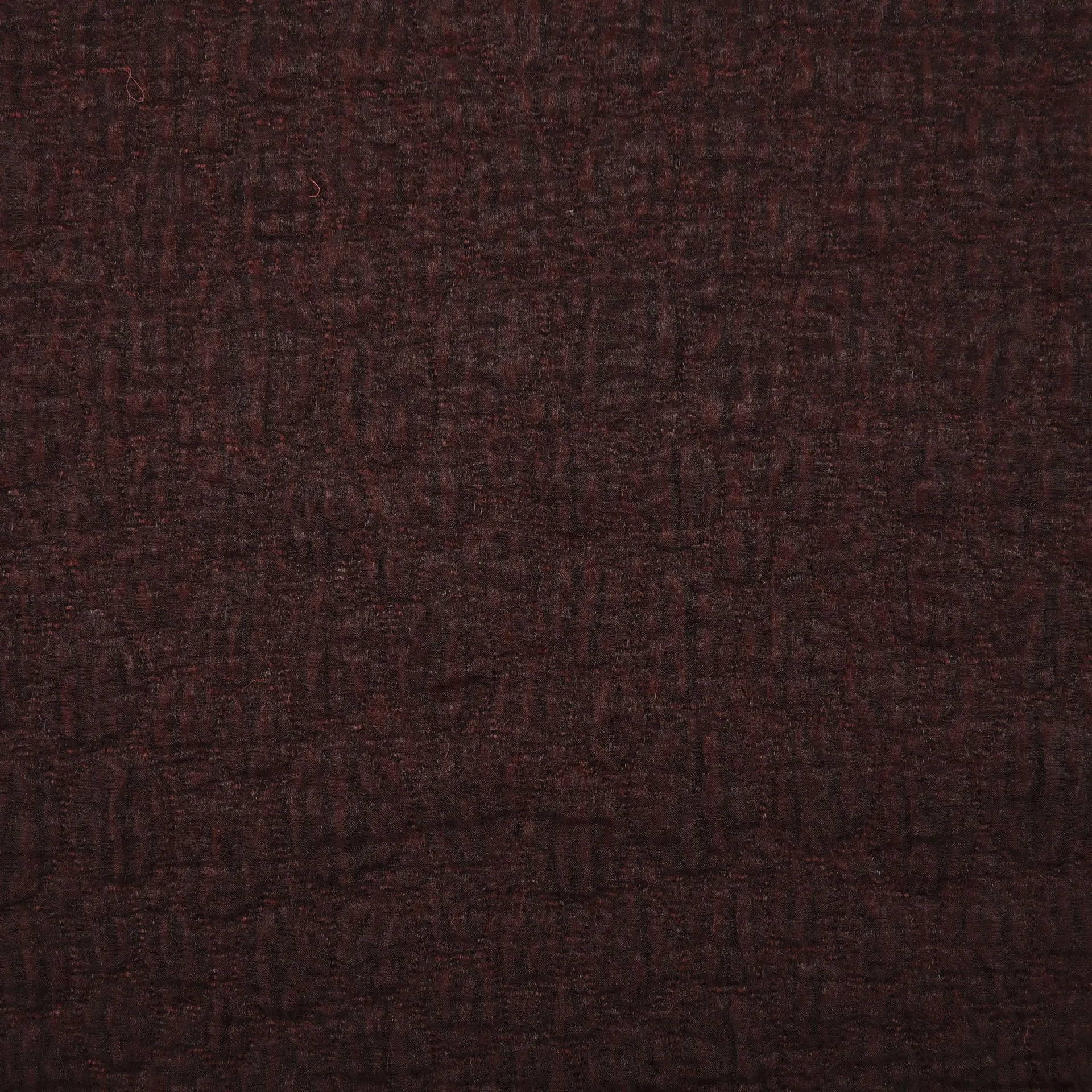 Wine Wool Waffle Weave 98874