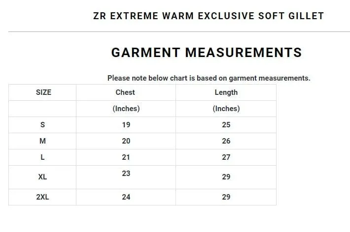 ZR Extreme Warm exclusive Soft Gillet